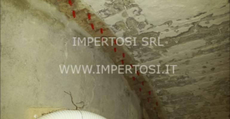 Eliminare le infiltrazioni d'acqua